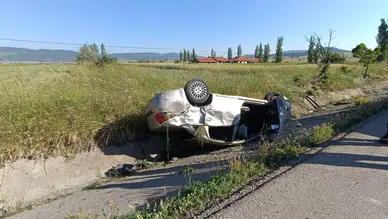 Afyonkarahisar’da Can Pazarı! Kontrolden Çıkan Otomobil Takla Attı: Acı Haber Geldi!