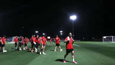 A Milli Futbol Takımı, Arizona'daki ilk idmanını taraftara açık yaptı