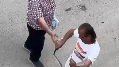 Belediye Personelinden Cesur Müdahale