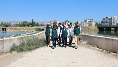 Sivas Valisi Şimşek, Kızılırmak'taki Taşkın Önleme Çalışmalarını İnceledi