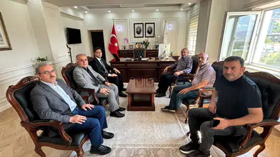 AK Parti İstanbul Milletvekili İsmail Erdem’den Akıncılar Kaymakamı Faruk Karababa’ya Ziyaret
