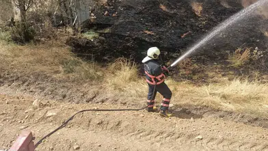 Çankırı'da Örtü Yangını Paniği: İtfaiye Trafoya Sıçramadan Söndürdü