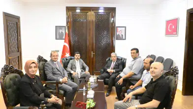 AK Parti Kayseri Milletvekili Bayar Özsoy’dan Gürün Kaymakamı Selami Alper Özkan’a Ziyaret
