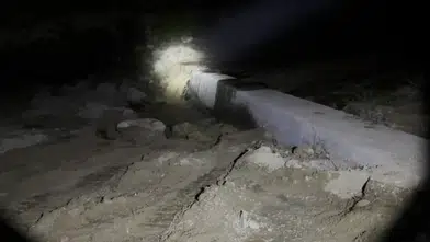 Sivas’ta Sulama Kanalı Patladı! Kepçeyle Müdahale Faciayı Önledi