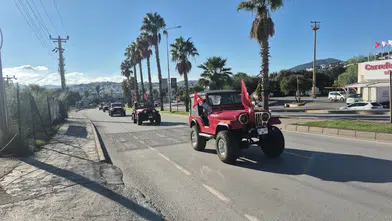Bodrum Sokaklarında Cumhuriyet Konvoyu! Görenler Alkışladı