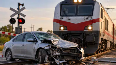 Hatay'da Feci Kaza! Tren Otomobili Metrelerce Sürükledi