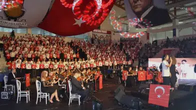 Kahramanmaraş'ta 1300 Öğrenci Tek Ses Oldu! Cumhuriyet Coşkusu