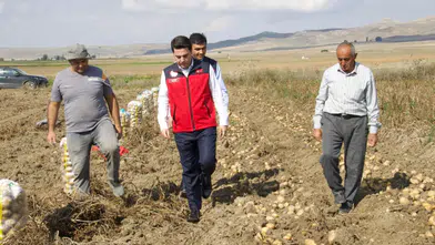 Sivas Altınyayla’da Patates Hasadı ve Pancar Sökümü Yapıldı