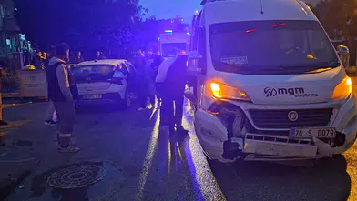 Gökmeydan'da Akşam Saatlerinde Kaza! Ekipler Harekete Geçti