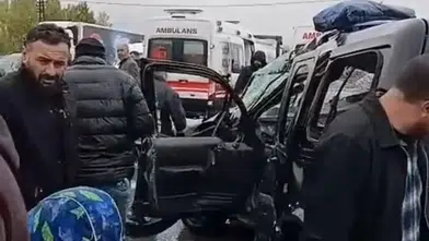 Van'da Sanayi Mevkiinde Korkutan Kaza! 2 Kişi Yaralandı