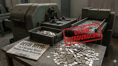 1 ve 5 Kuruşluk Madeni Paraların Basımı Durduruldu