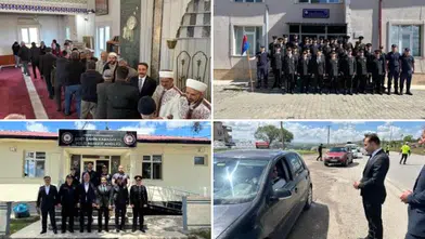 Kaymakam Koca, Bayramda Vatandaşlar ve Görevli Personelle Bir Araya Geldi