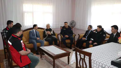 Kaymakam Yıldız’dan Kıbrıs Gazisi Kamber Aydın’a Bayram Ziyareti
