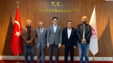 Kapukaya Köyü Heyetinden Kaymakam Eskimez’e Ziyaret