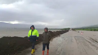 Suşehri’nde Selden Etkilenen Köy ve Yollarda İnceleme