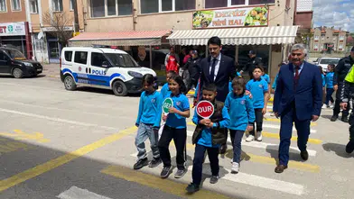 Ulaş’ta Trafik Haftası Kapsamında Öğrencilere Eğitim Etkinliği