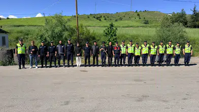 Akıncılar’da Bayram Görevindeki Ekiplere Moral Ziyareti