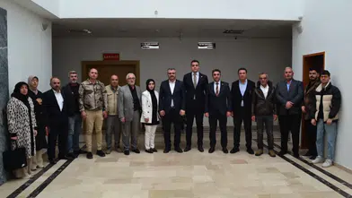 AK Parti Sivas İl Başkanı Yusuf Tanrıverdi’den Kaymakam Atak’a Ziyaret