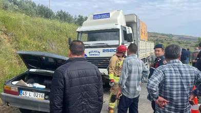 Manisa’da yürek yakan kaza! Bir aileyi yıkan çarpışma