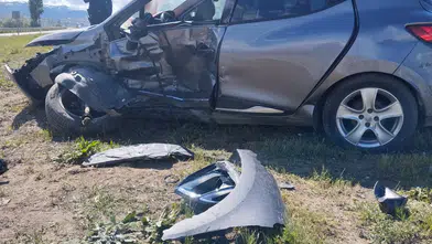 Suşehri’nde Feci Kaza: İki Otomobil Çarpıştı, 4 Yaralı