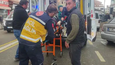 Sivas'ta asansör boşluğuna düşen kadın yaralandı
