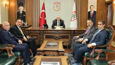 Sivas Valiliği’nde Sivasspor Divan Heyeti Ziyareti