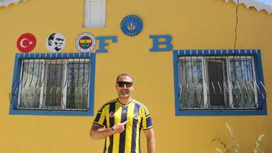Sivas'ta Fenerbahçe Sevgisiyle Dikkat Çeken Ev: Mahallenin Yeni Simgesi Oldu