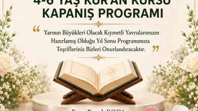 Gemerek’te 4-6 Yaş Kur’an Kursu Kapanış Programı Düzenleniyor