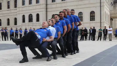 Sivas’ta Ceza İnfaz Personeli Günü Kutlandı: İnfaz Koruma Memurları Ağırlama Halayıyla Renkli Görüntüler Oluşturdu