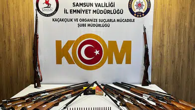 Samsun Atakum'da Silah Operasyonu: Çok Sayıda Mauzer ve Tüfek Yakalandı