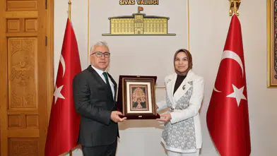 Görev Süresi Sona Eren Kaymakam Yücel’e Valilikte Veda Kabulü