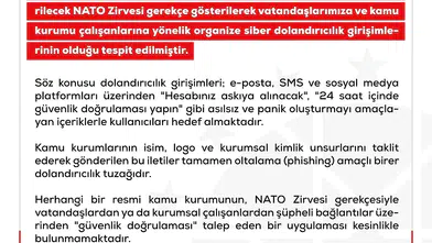 Türkiye'deki NATO Zirvesi Öncesi Dev Siber Alarm! O Mesajı Alanlar Yandı!