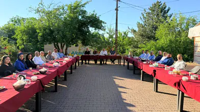 Akıncılar’da Kaymakam Mürüvvet Yücel’e Veda Yemeği Düzenlendi