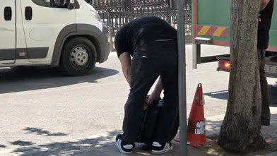 Samsun'da Kaldırımda Unutulan Valiz Panik Yarattı! Vatandaş Açtı Ve...