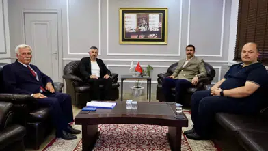 Genel Müdür Karakullukçu, Koyulhisar Kaymakamı Yıldız'ı Ziyaret Etti