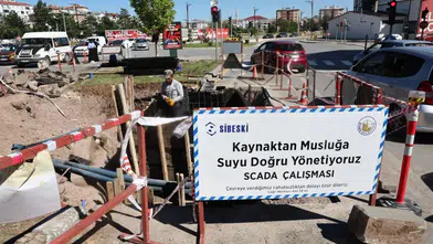Sivas'ta Altyapı ve Ulaşım Yatırımları Dört Noktada Sürüyor