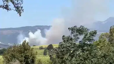 Balıkesir Susurluk’ta Kaplıca Mevkiinde Yangın! Alevlere Havadan ve Karadan Müdahale