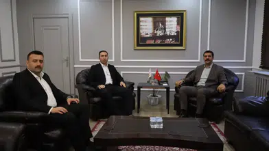 Koyulhisar Cumhuriyet Savcılarından Kaymakam Yıldız'a Hayırlı Olsun Ziyareti
