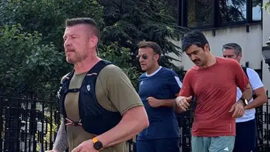 NATO Zirvesi İçin Ankara'da Bulunan Macron Sabah Koşusuna Çıktı