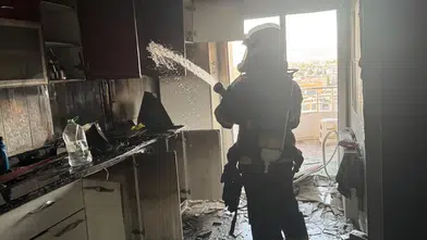Mardin'de 7 Katlı Binada Korku Dolu Anlar! Alevler Son Katı Sardı...