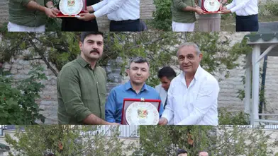 Gürün'de Görev Süresi Sona Eren Protokol Üyelerine Anlamlı Veda