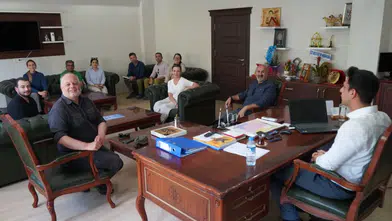 Kangal'da Kaymakam Yıldırım'a Ziyaret ve GES Projesi Bilgilendirmesi