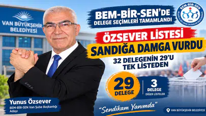 Özsever Listesi Sandığa Damga Vurdu: 32 Delegenin 29’u Tek Listeden