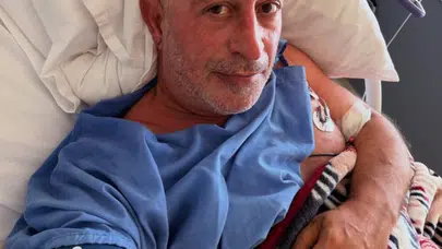Cem Yılmaz'ın son hali endişelendirdi! Bastonla görüntülendi