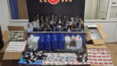 Sivas’ta Kaçak Alkol Operasyonu: Bir Kişi Hakkında Yasal İşlem