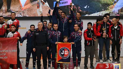 Jandarma Gücü Oryantiring Takımı Türkiye Şampiyonu Oldu