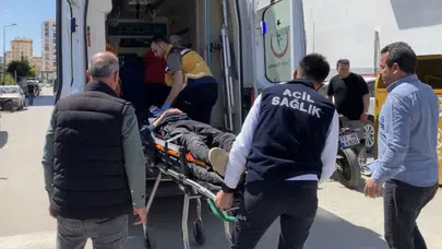 Mersin’de motosiklet kazası: Sürücü hastaneye kaldırıldı
