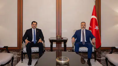 Bakan Fidan, Orgeneral Saddam Hafter ile Ankara’da görüştü