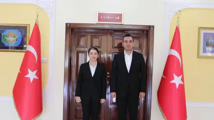 Hafik Kaymakamı Funda Hamza Çaldağı’na Ziyaret