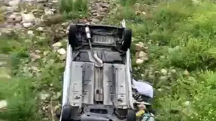 Gökçesu Mevkiinde Korkutan Kaza: Anne ve Çocukları Hastaneye Kaldırıldı